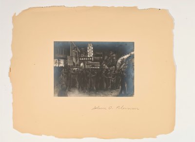 人民生活的场景，无题作品集，约1905-1906。 作者 格伦·科尔曼