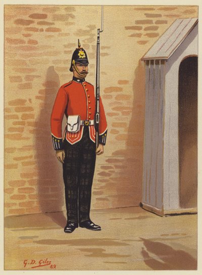 第25届，Kings Own Scottish Borderers 作者 戈弗雷·道格拉斯·吉尔斯