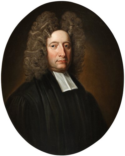 约瑟夫哈瓦尔，马格达伦学院院长 作者 Godfrey Kneller