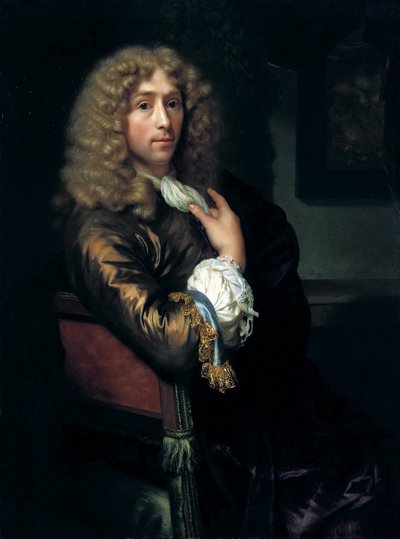 自画像》，1679年。 作者 戈弗里德·科内利斯·沙尔肯
