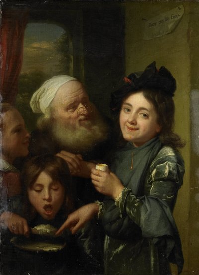 各取所需 作者 Godfried Schalcken