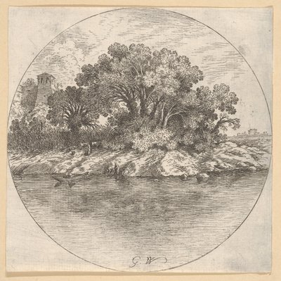 Water.nd与树木景观 作者 戈弗雷多·沃尔斯