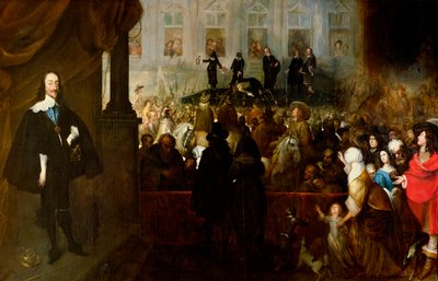 1649年1月30日在白厅执行查理一世（1600-49） 作者 冈萨雷斯（Conz）