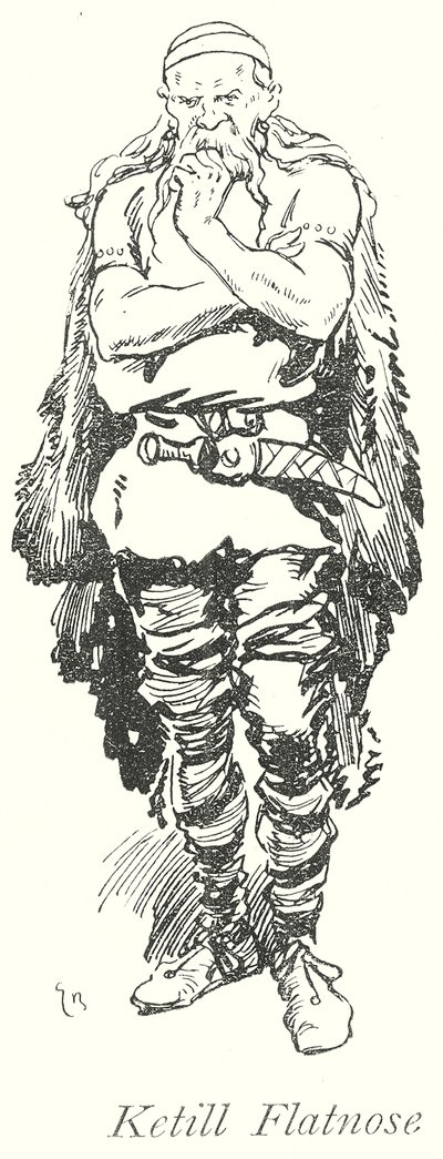 Ketill 扁鼻（平版） 作者 戈登·弗雷德里克（后）·布朗