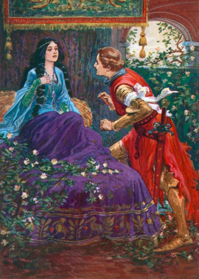 王子与睡美人》（彩色印刷版） 作者 戈登·弗雷德里克（后）·布朗