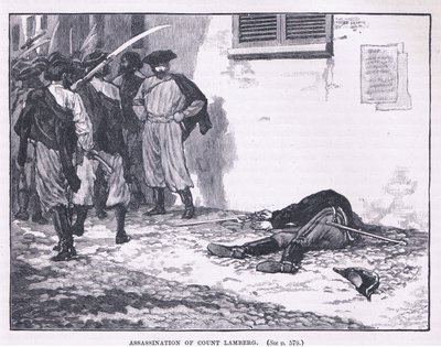 公元1849年拉伯格伯爵被暗杀 作者 戈登·弗雷德里克·布朗