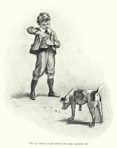 Illustration for The Story of the Treasure Seekers by E Nesbit (litho) 作者 戈登·弗雷德里克·布朗