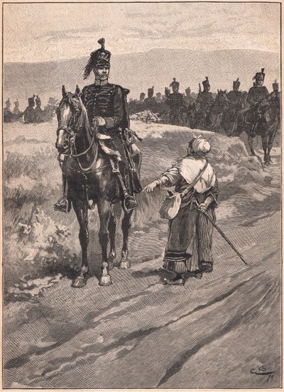 公元1810年，不伦瑞克公爵和他的Hu骑兵（Black Brunswickers） 作者 戈登·弗雷德里克·布朗