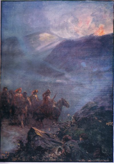 Doones的战争道路，来自Lorna Doone pub.by W＆R Chambers Ltd，1921 作者 戈登·弗雷德里克·布朗