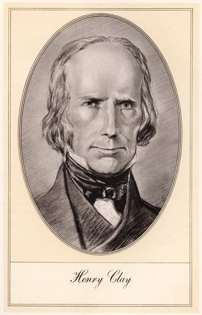 20世纪初，美国首席政治家兼演说家亨利·克莱（Henry Clay） 作者 戈登·罗斯