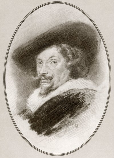 Sir Peter Paul Rubens, from Living Biographies of Great Painters 作者 戈登·罗斯