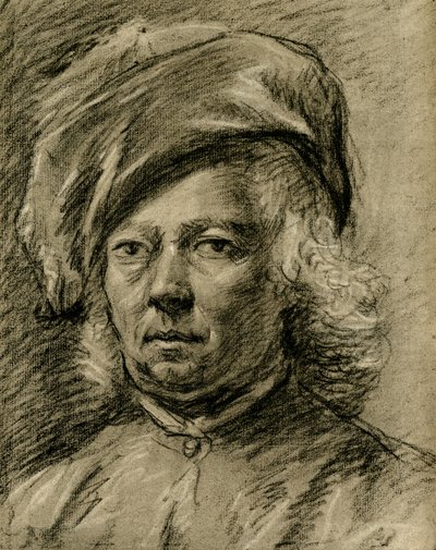男性头部研究 作者 Govaert Flinck