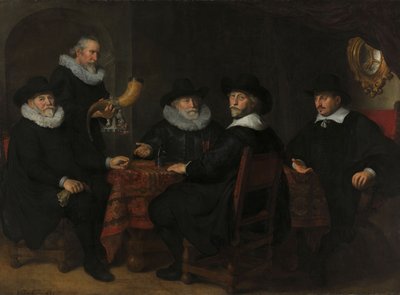 Kloveniersdoelen 总督肖像 作者 戈瓦特·弗林克