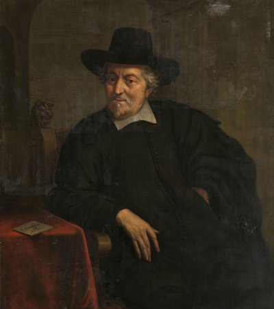 自画像？ 作者 Govert Dircksz。坎普森