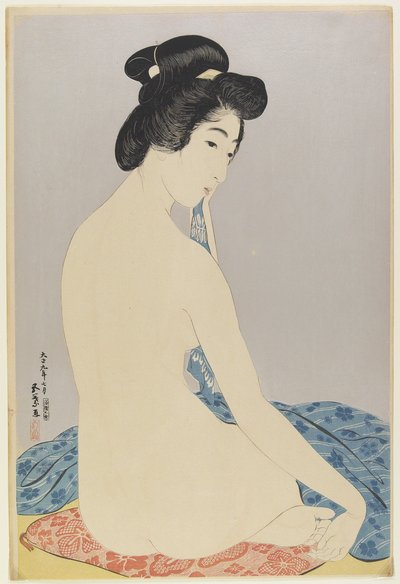 1920年7月巴斯之后的女人 作者 桥口吾代
