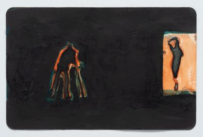 摄影师，2025 年（卡片上的水彩画） 作者 