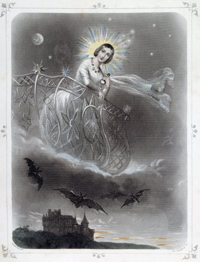 明星。代表 "晚星 "的女人--格兰德维尔的作品 作者 格兰维尔