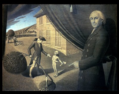 帕森·韦姆的寓言 作者 格兰特·伍德