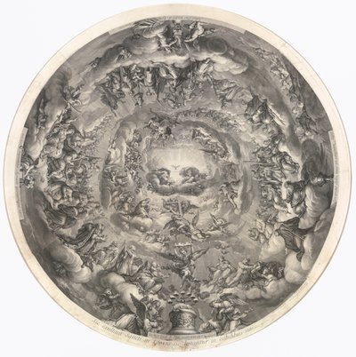 圣三一，瓦尔德-格拉兹教堂天花板 作者 杰拉德·奥德兰