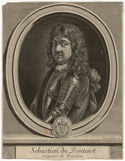 Edelinck - Sebastien de Pontaut Seigneur de Baulieu 作者 杰拉德·埃德林克