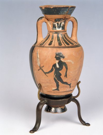 小型Panathenaic Amphora，Bulas集团，雅典（陶瓷） 作者 希腊学派