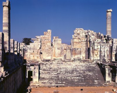 阿波罗神庙的大楼梯，c.336 BC 作者 希腊学派