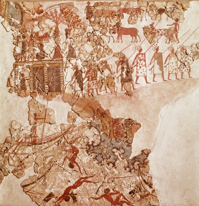 The death of Libyans, Akrotiri fresco, Thera (today Santorini) (Greece), Minoan Civilization   1453698   zh       chinese Successfully Translated  Original: The Virgin and Child, c.1518 (oil on wood) Translat: The Virgin and Child, c.1518 (oil on wood) 143 作者 希腊学派