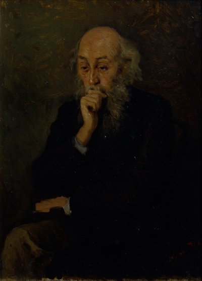 艺术家尼古拉-格1831-1894年的画像 作者 格里戈里·格里戈里耶维奇·米亚索多夫