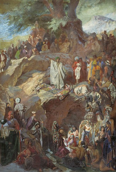 加加林穆罕默德的布道 作者 加里格林（Grigory Gagarin）