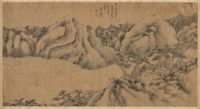 云山松荫寺 作者 顾超