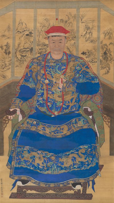 满族王子画像 作者 顾建龙