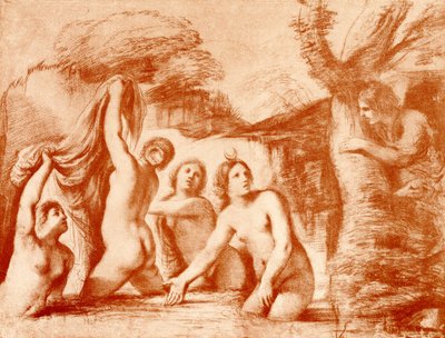 戴安娜和Actaeon 作者 格尔奇诺