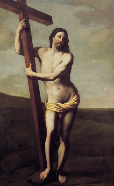 基督拥抱十字架 作者 吉多·雷尼（Guido Reni）