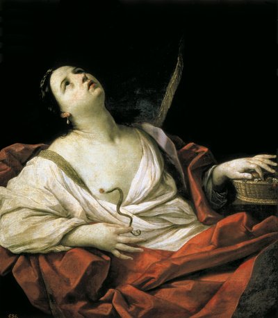 “克利奥帕特拉” C. 1635（布面油画） 作者 Guido Reni