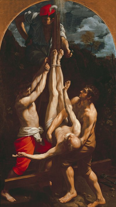 圣彼得被钉十字架 作者 吉多·雷尼（Guido Reni）