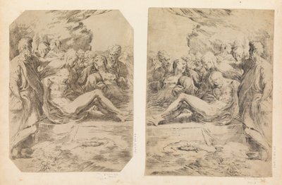 墓葬，约1595-1600年。 作者 吉多·雷尼（Guido Reni）