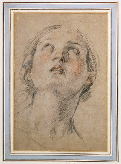 抬头一个女人的头 作者 吉多·雷尼（Guido Reni）