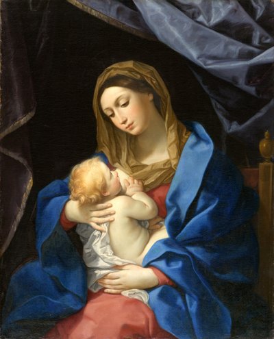 麦当娜和儿童，c.1628-1630 作者 吉多·雷尼（Guido Reni）