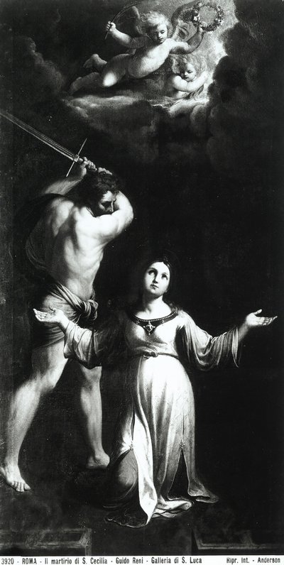 圣塞西莉亚的Martyring，c.1603 作者 吉多·雷尼（Guido Reni）