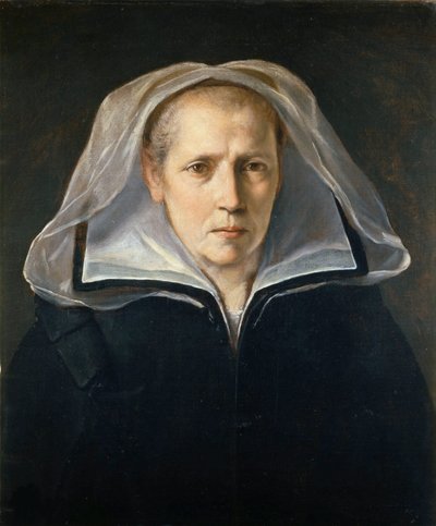 艺术家母亲的肖像，约1612年。 作者 吉多·雷尼（Guido Reni）