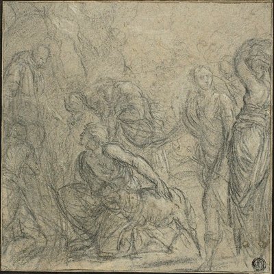 学习圣本笃接受农民赠送的礼物 作者 吉多·雷尼（Guido Reni）