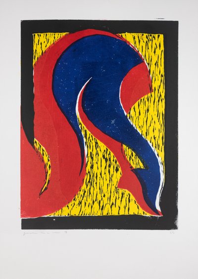 双腿交叉 Nº1，2019 年（线刻画） 作者 吉尔赫姆·庞特斯（Guilherme Pontes）