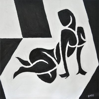 丽吉尔第 3 号，2014 年（布面油画） 作者 吉尔赫姆·庞特斯（Guilherme Pontes）