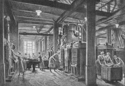 现代油料种子破碎厂，c1918，1918年 作者 枪王