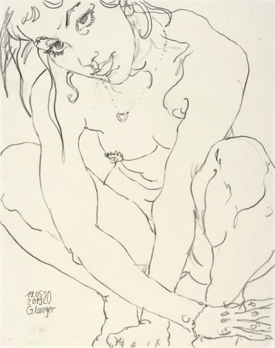 女性裸体读心 作者 Gunter Langer