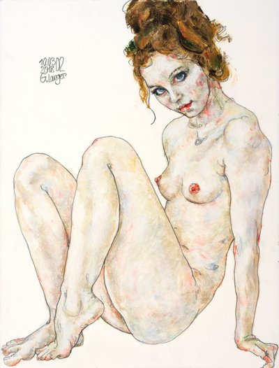 远近坐姿 作者 Gunter Langer