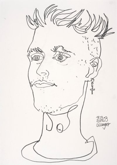 Stolzer Mann 作者 甘特·兰格