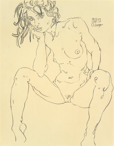 女演员，我已经在这里 作者 Gunter Langer