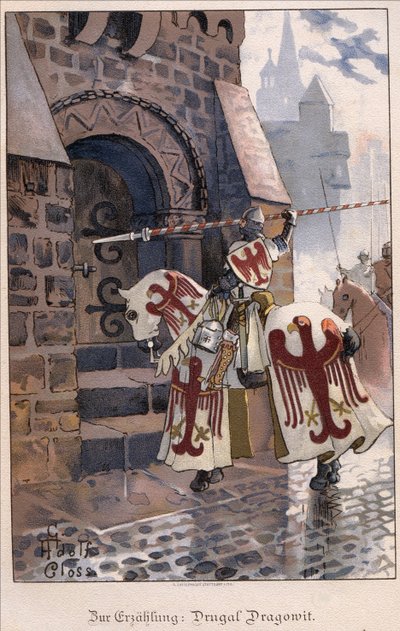 Dragovit - Dragovit (8m Ccl) Roi des Valets (Veltabes houn Wiltses) par Klauss, Gustave Adolphe (1864-1938) 作者 古斯塔夫·阿道夫·克洛斯
