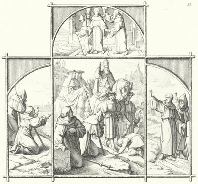 马丁路德的罗马之旅（版画） 作者 古斯塔夫·费迪南德·利奥波德·科尼格
